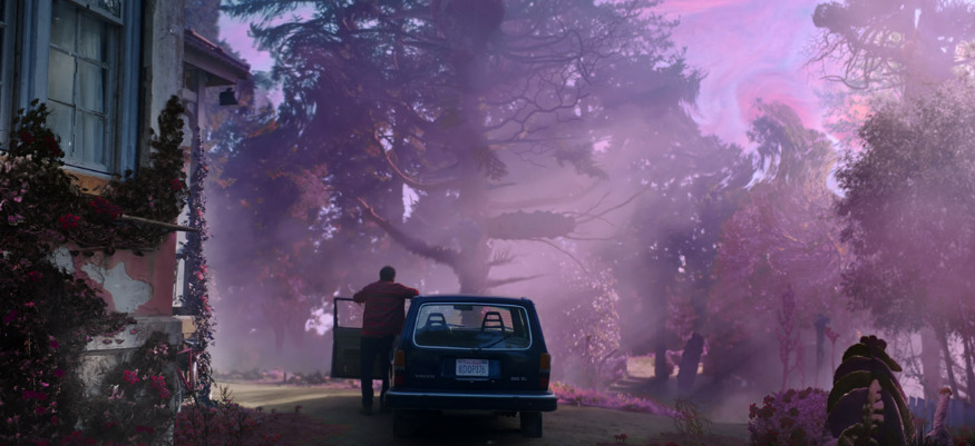 COLOR OUT OF SPACE : La Couleur Tombée du Ciel ; une adaptation tirée
