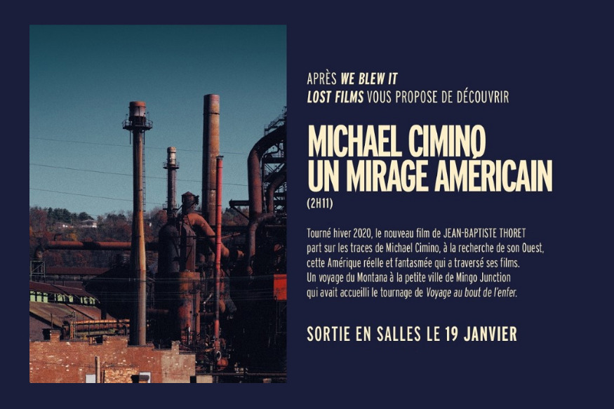 Sortie de "MICHAEL CIMINO UN MIRAGE AMERICAIN", le documentaire de Jean-Baptiste Thoret, le 19 janvier 2022