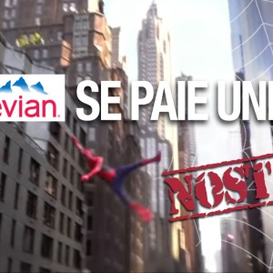 Nostalgie : Quand EVIAN a fait campagne avec SPIDERMAN et son reflet Baby Spider