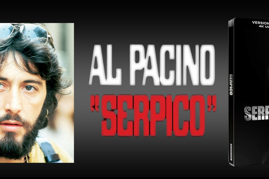 SERPICO, le Blu-ray de la version restaurée 4K inédite, en édition limitée SteelBook