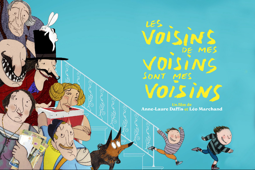 LES VOISINS DE MES VOISINS SONT MES VOISINS, de Anne-Laure Daffis et Léo Marchand ; sur les écrans le 2 février