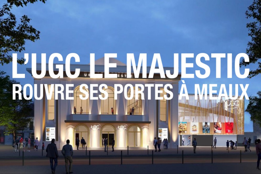 Le cinéma ‘Le Majestic’ à Meaux, rouvre ses portes après quatre années de fermeture !