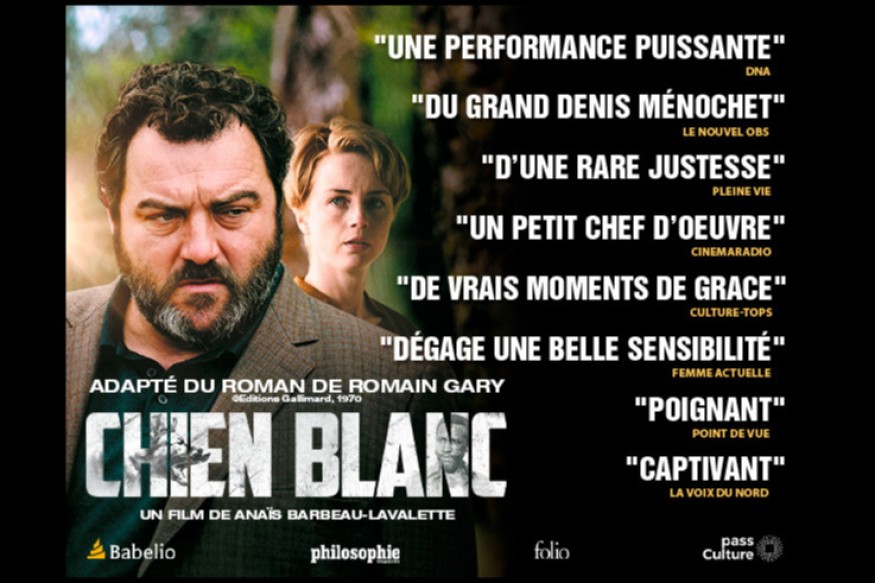 Sorti le 22 mai sur nos écrans, ‘CHIEN BLANC’ de la réalisatrice Anaïs Barbeau-Lavalette entame sa troisième semaine de présence.