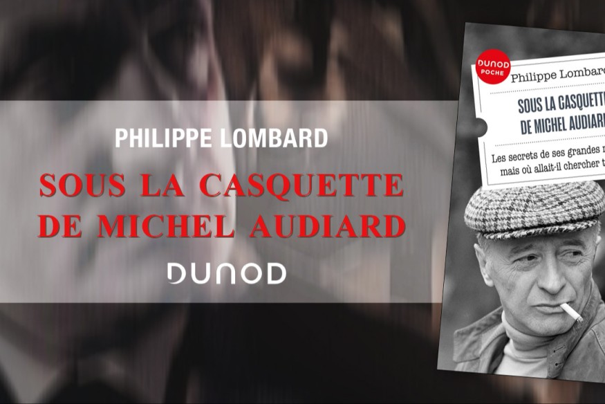 ‘Sous la casquette de Michel Audiard’ ; un livre écrit avec passion par l’anthologiste et écrivain Philippe Lombard, l’ouvrage à définitivement avoir dans sa bibliothèque !