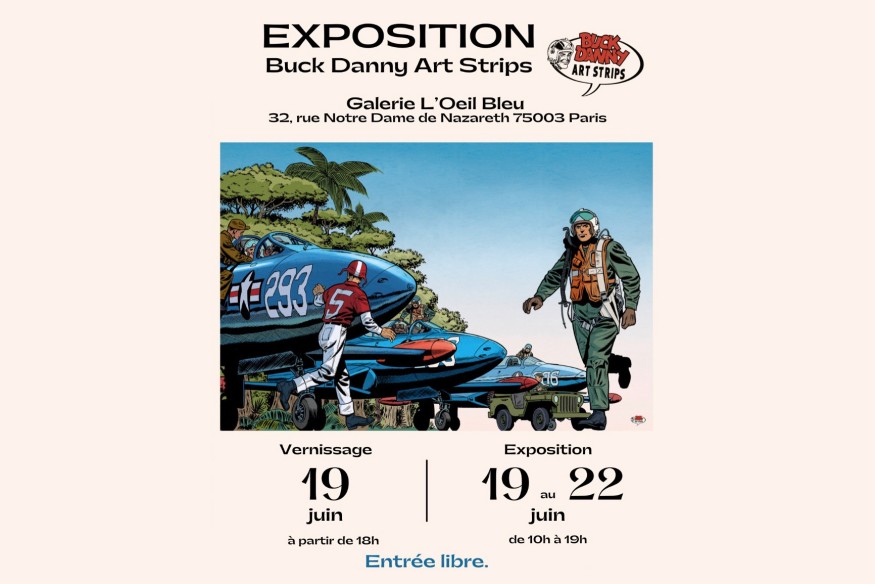 La bande dessinée et l’art contemporain… quand Buck Danny devient œuvre d’art !