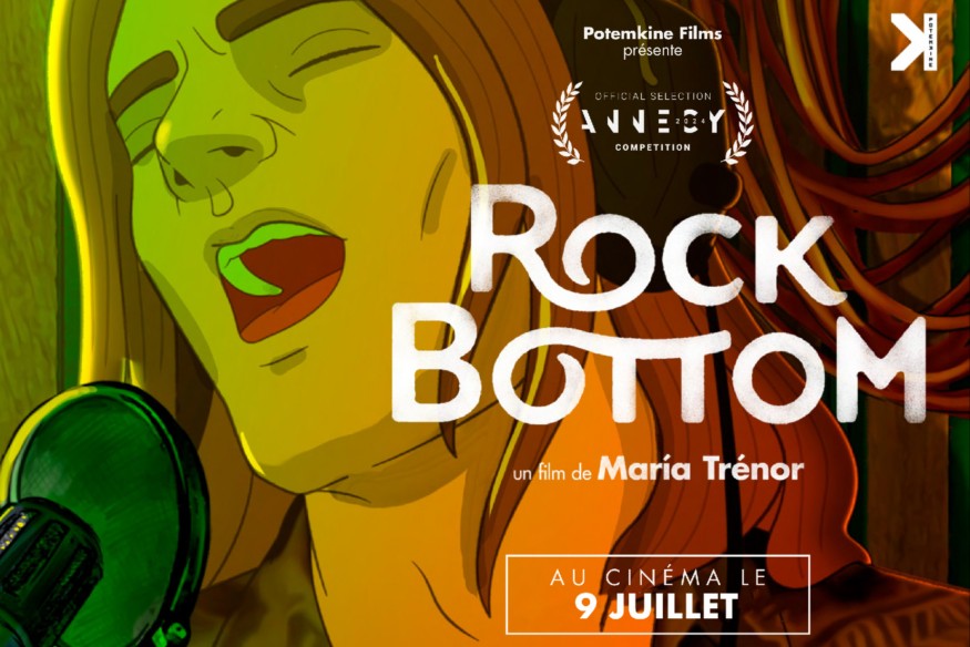 ‘ROCK BOTTOM’ de la réalisatrice María Trénor sort le 9 juillet… le film d’animation nous emporte dans une très belle évocation d’une période de la vie de l’artiste Robert Wyatt