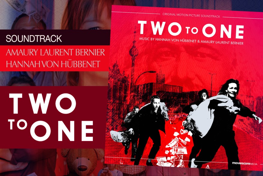‘TWO TO ONE’, la musique de la comédie de 2024, composée par Hannah von Hübbenet et Amaury Laurent Bernier est enthousiasmante