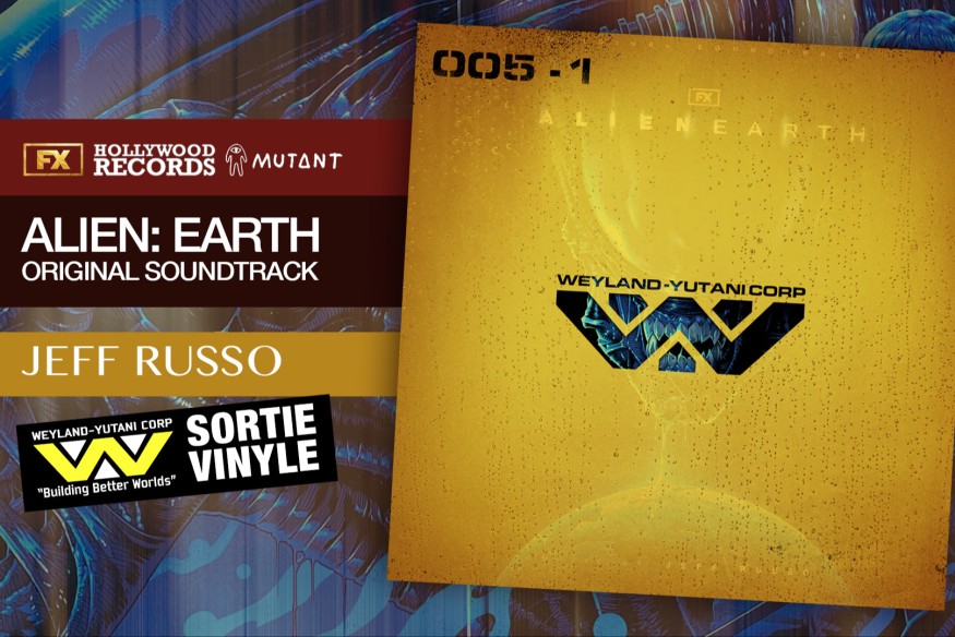 Sortie chez MUTANT du score d’ALIEN EARTH… Un superbe double vinyle et un packaging qui claque !