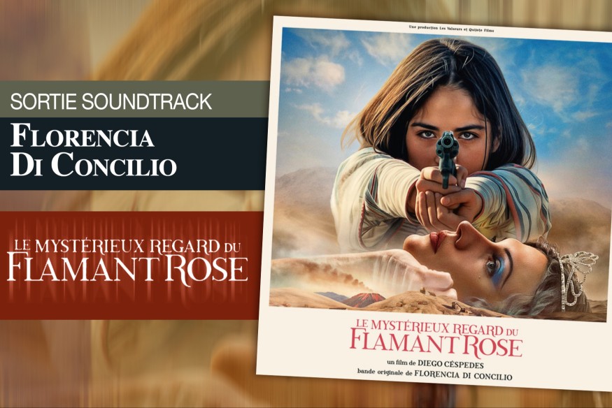 ‘Le Mysterieux Regard du Flamant Rose’, score composé par Florencia Di Concilio nous revient pour sa sortie officielle en ce mois de février 2026