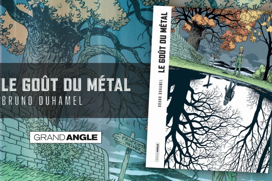 ‘Le Goût du Métal’ signé Bruno Duhamel, sort en librairie le 1er avril (et non ce n’est pas une blague) et saura captiver le lecteur avec cette histoire de ‘chasse au trésor’
