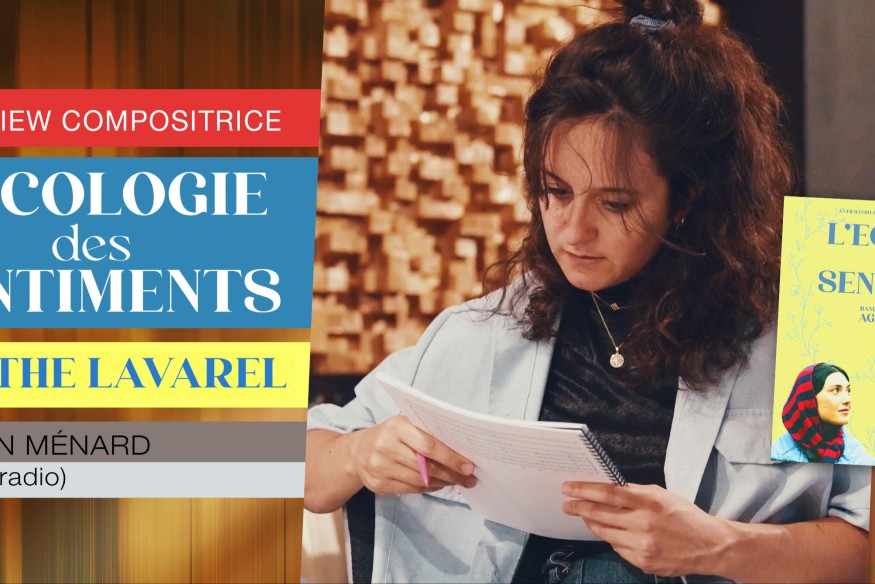 INTERVIEW BO : ‘L’Écologie des sentiments’, une bande originale « très originale »… rencontre avec Agathe Lavarel, une jeune compositrice exubérante et inspirée !